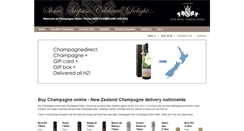 Desktop Screenshot of champagnedirect.co.nz